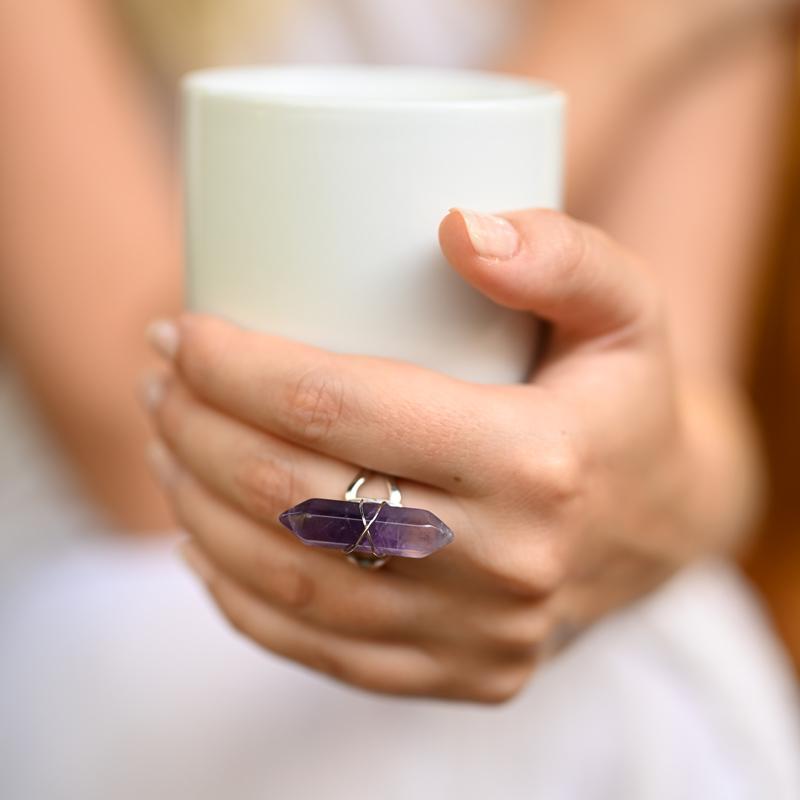 Bague en pierre naturelle femme