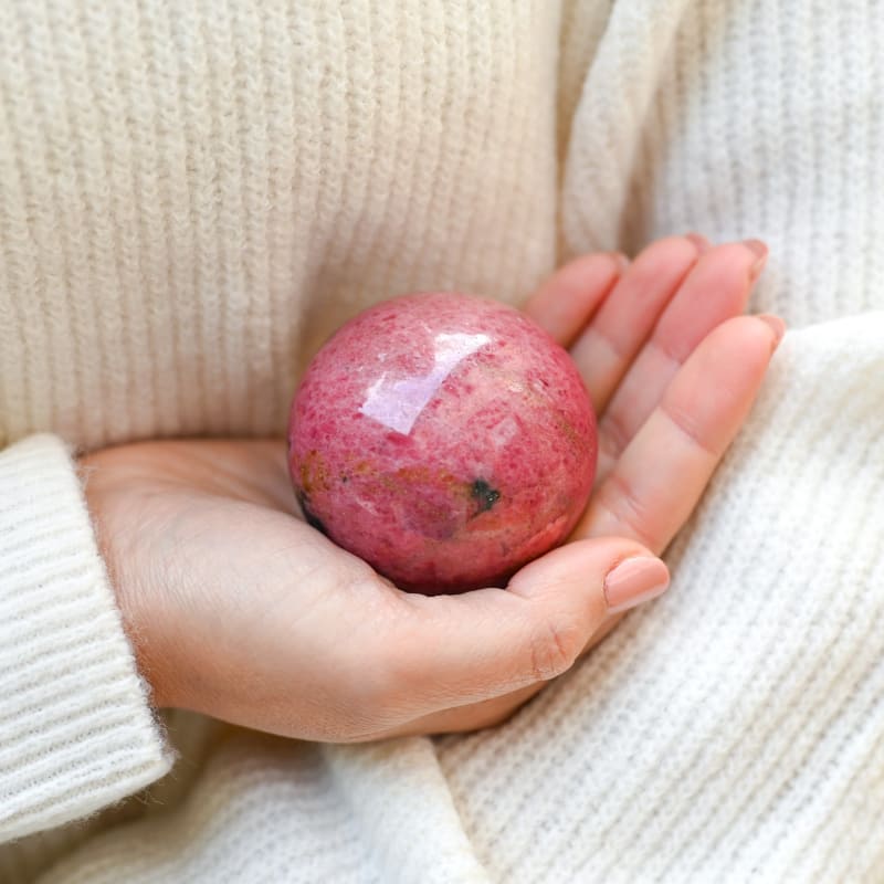 Rhodonite Sphere | Univers Minéral