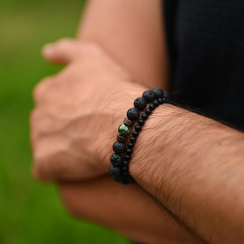 Bracelet en pierre naturelle Homme