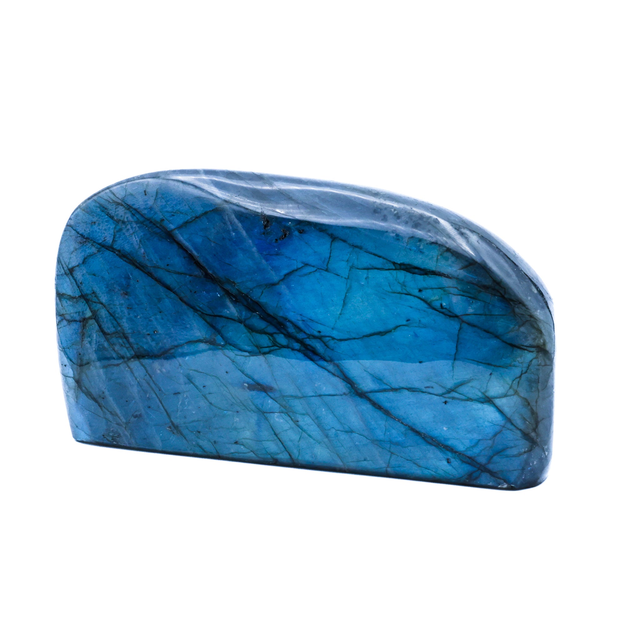 Labradorite Bleue Flash, Forme libre