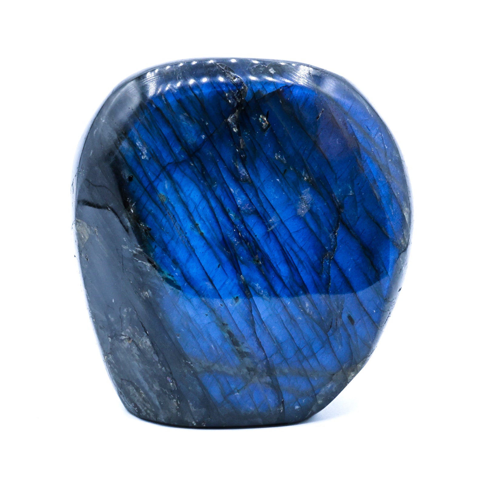Labradorite Bleue Flash, Forme libre