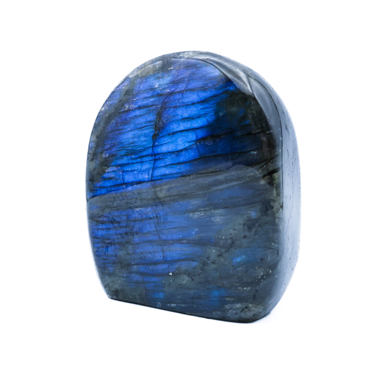 Labradorite Bleue Flash, Forme libre