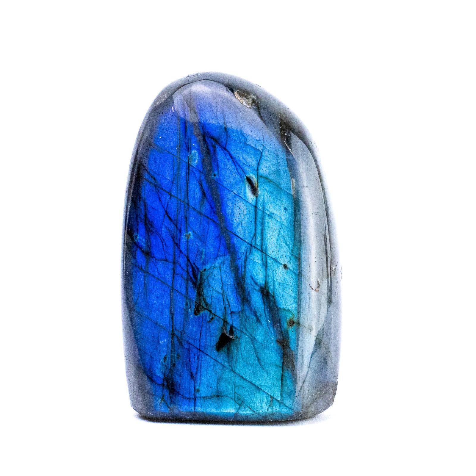 Labradorite Bleue Flash, Forme libre