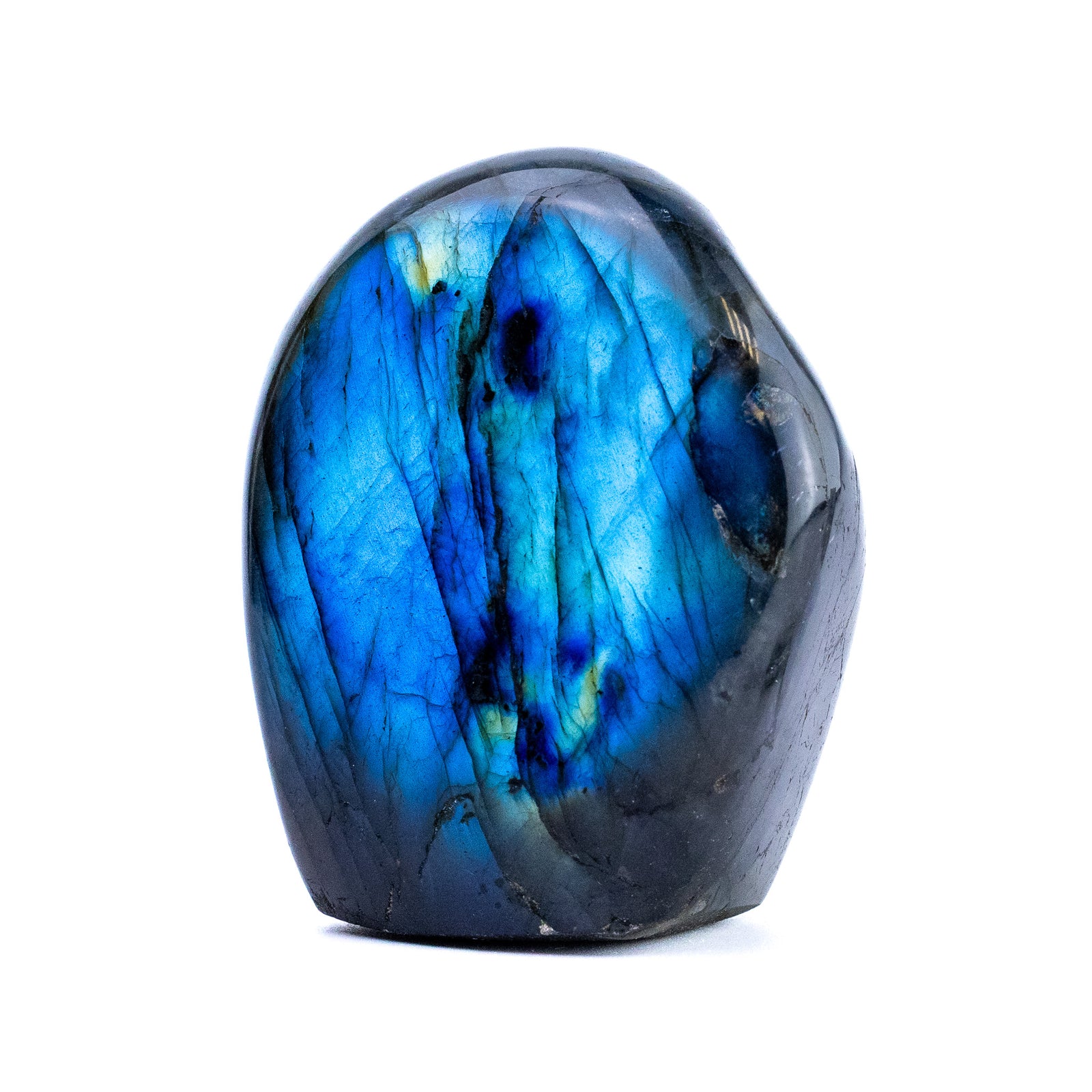 Labradorite Bleue Flash, Forme libre