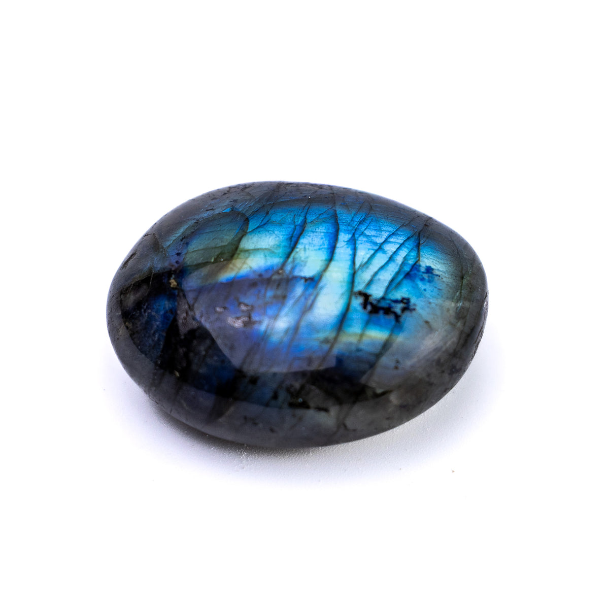Galet Labradorite Bleue Flash