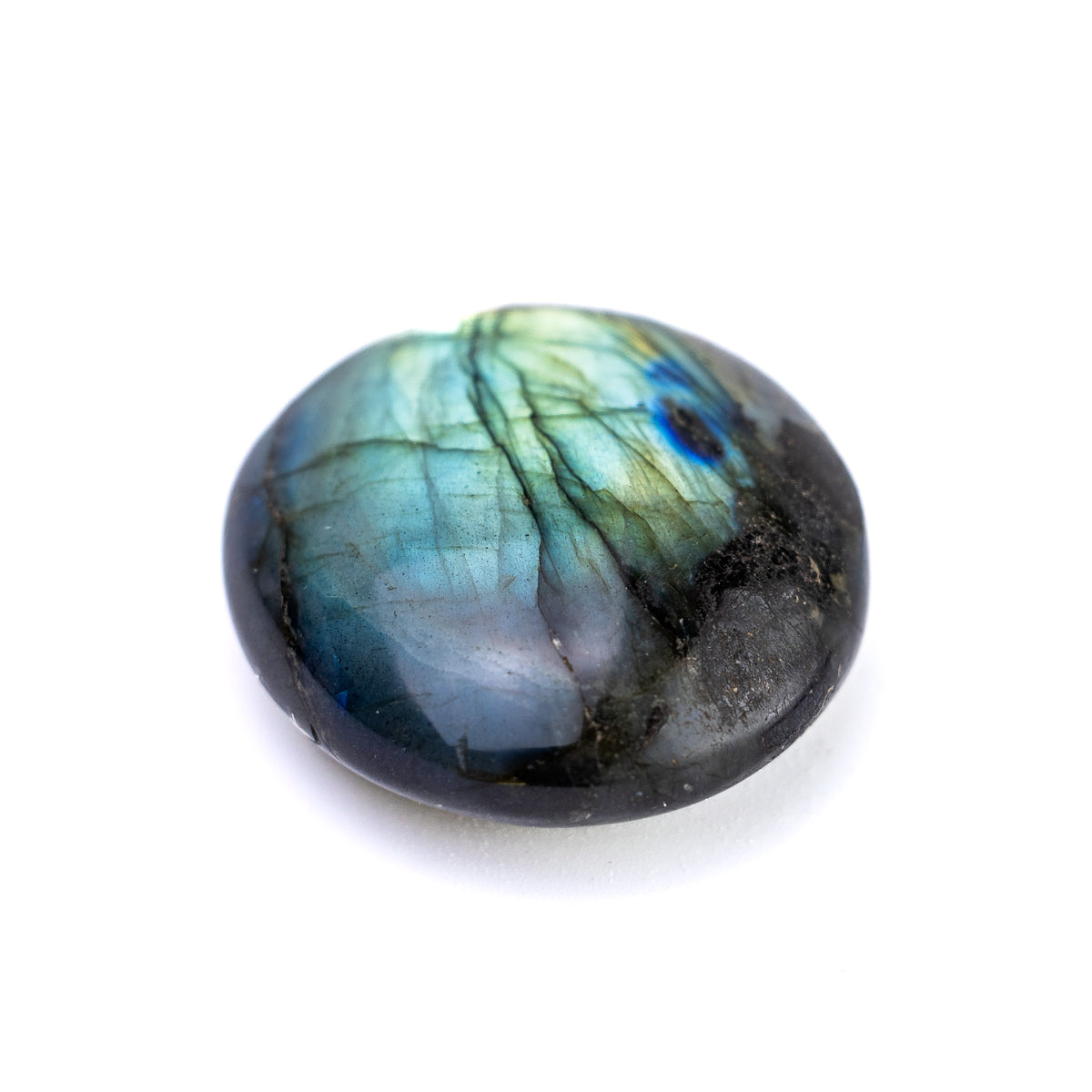 Galet Labradorite Bleue Flash