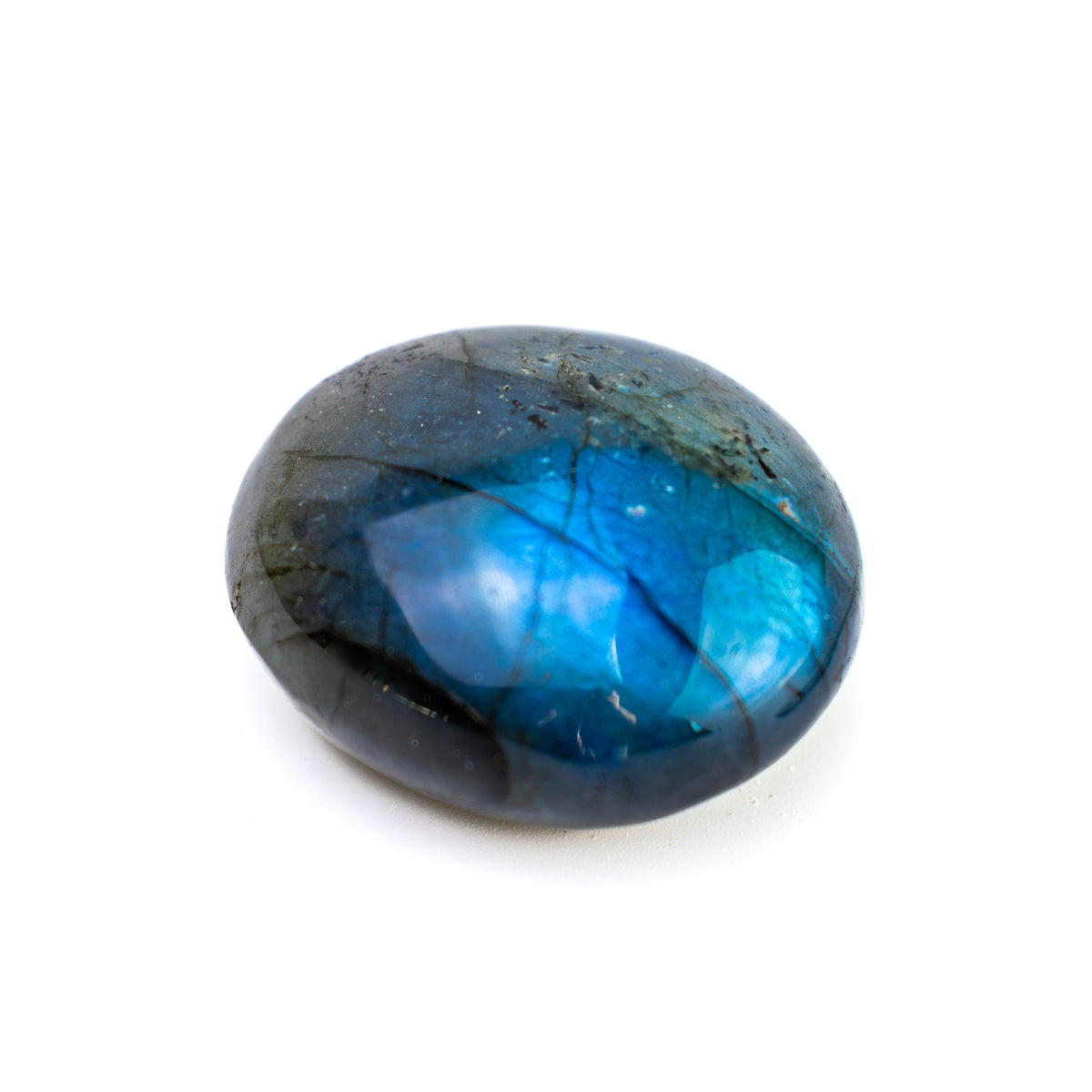 Galet Labradorite Bleue Flash