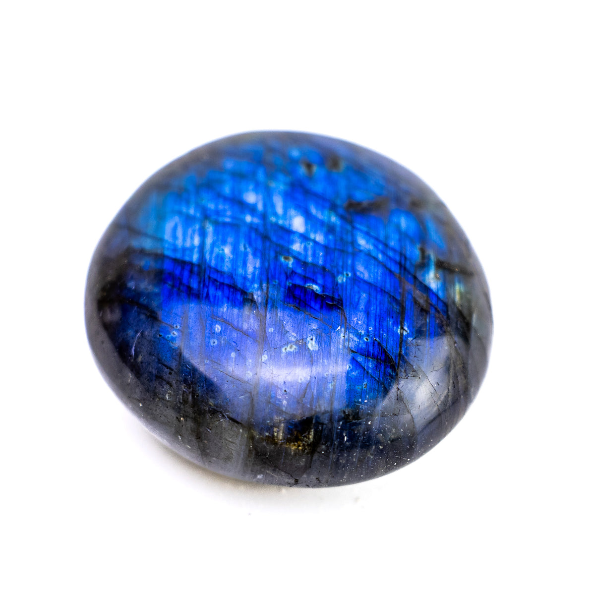 Galet Labradorite Bleue Flash