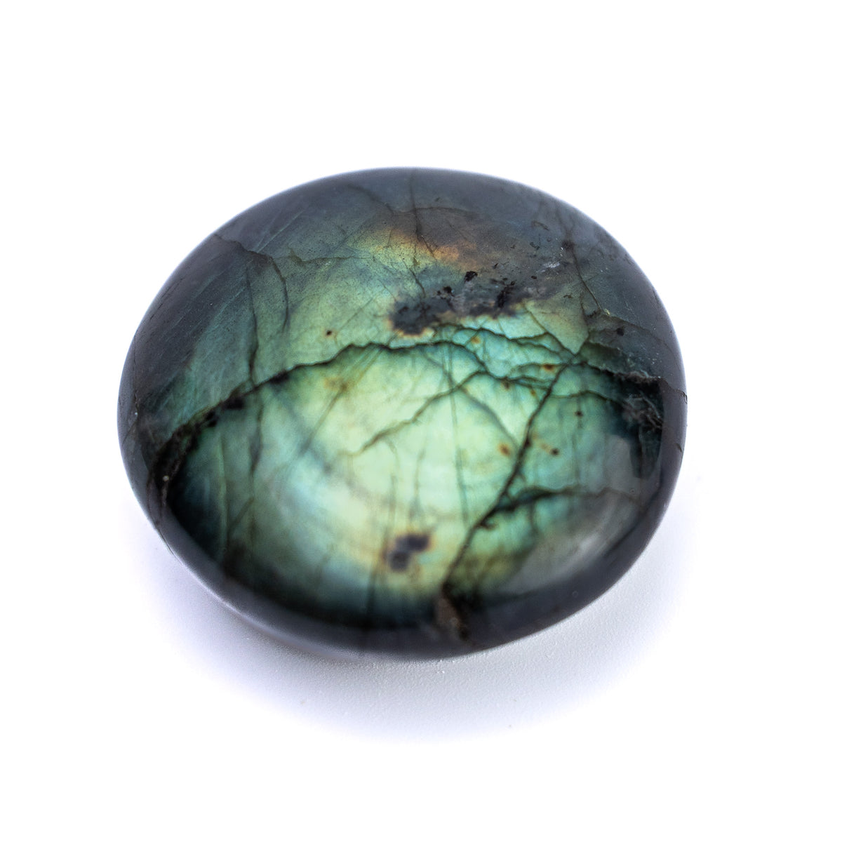 Galet Labradorite Bleue Flash