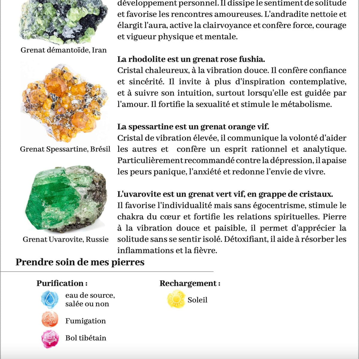 Guide Lithothérapie-e-book | Univers Minéral