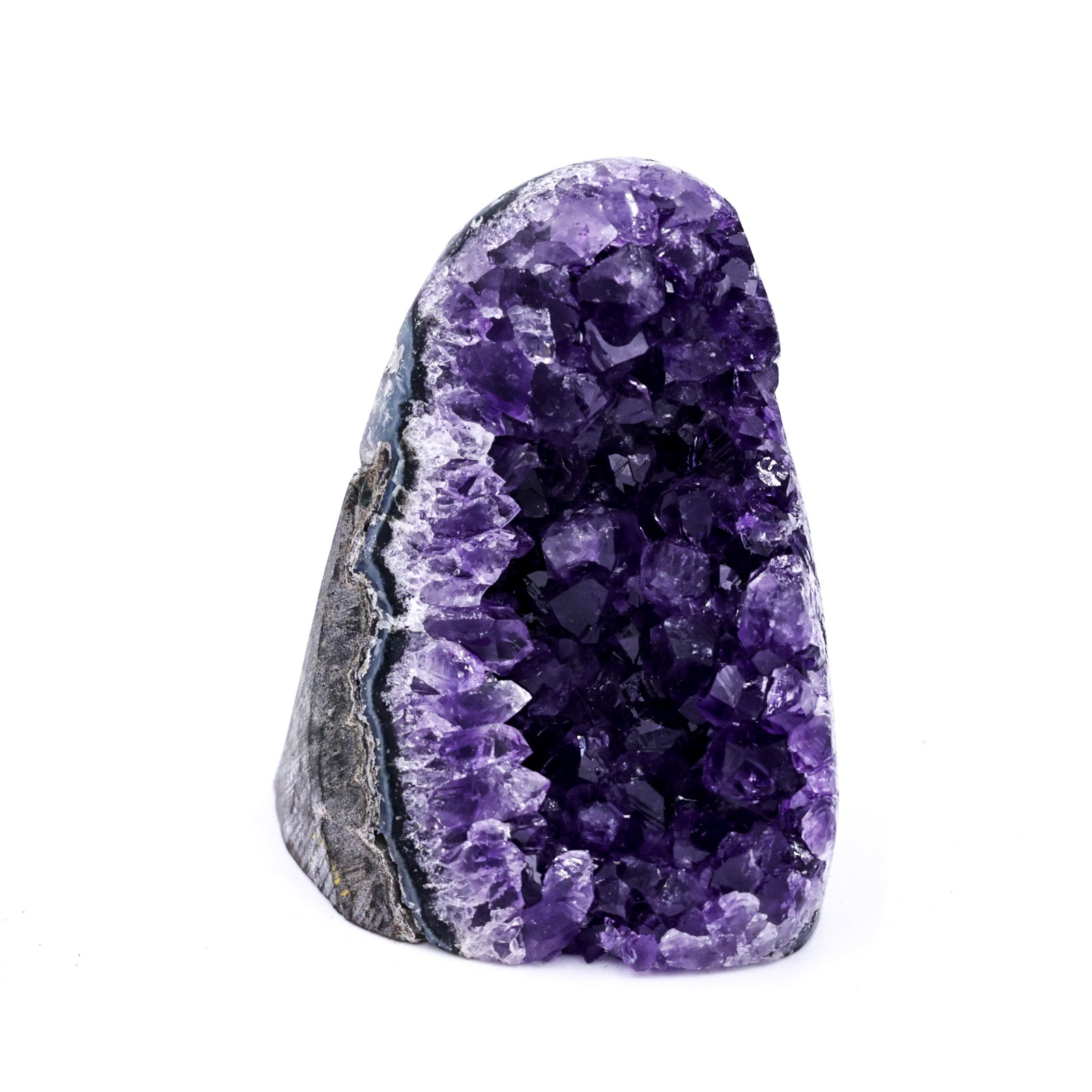 Mini géode d'améthyste