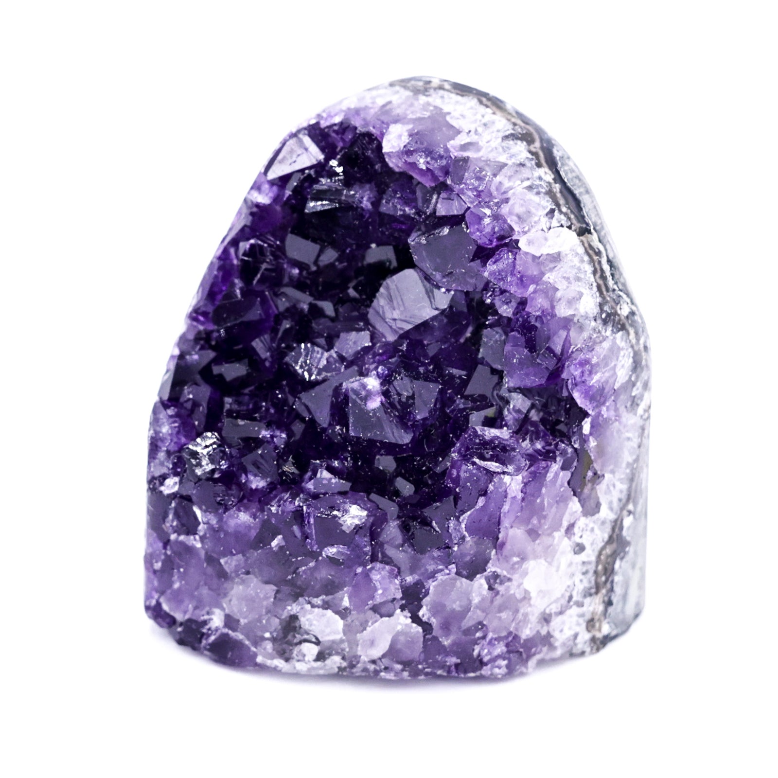 Mini géode d'améthyste