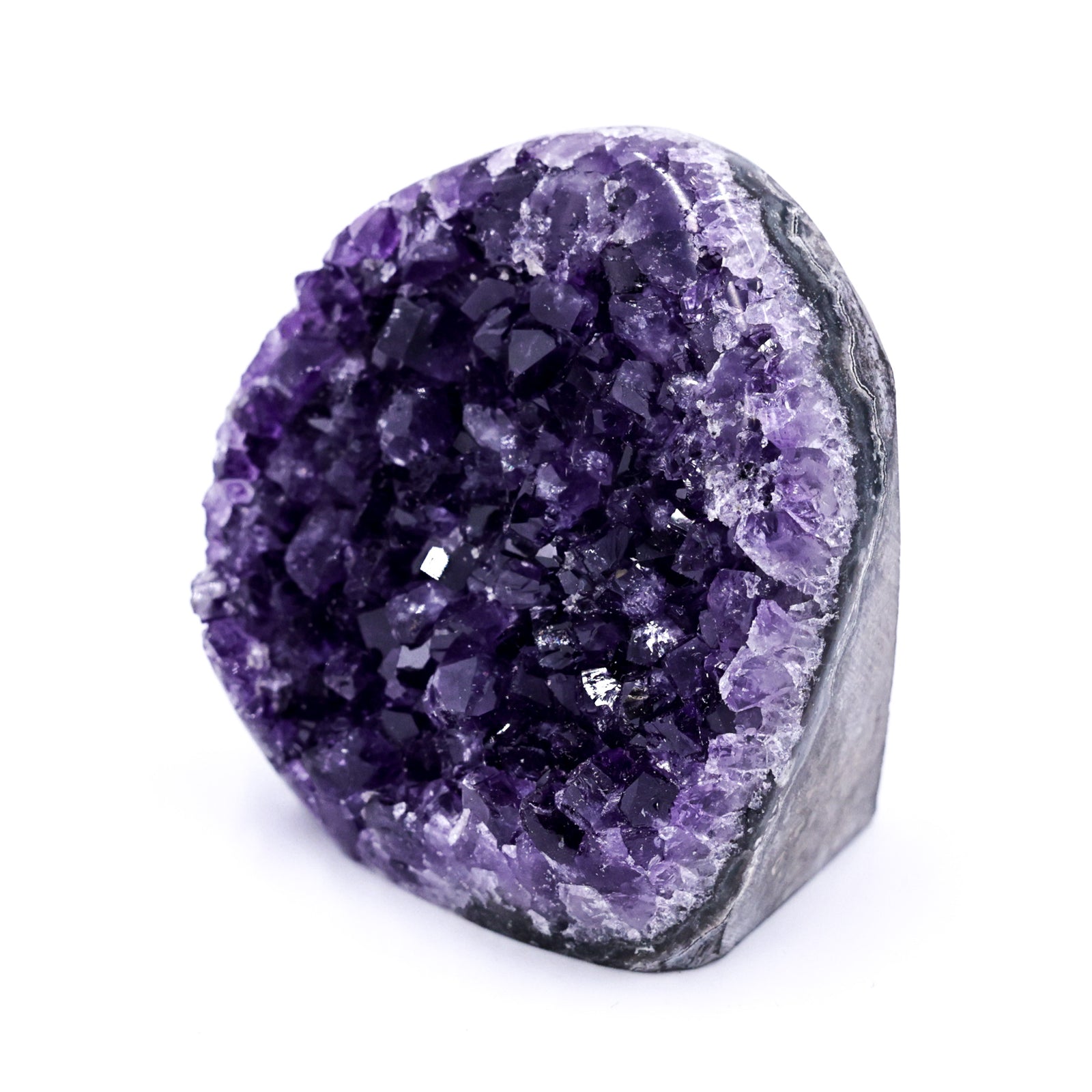 Mini géode d'améthyste