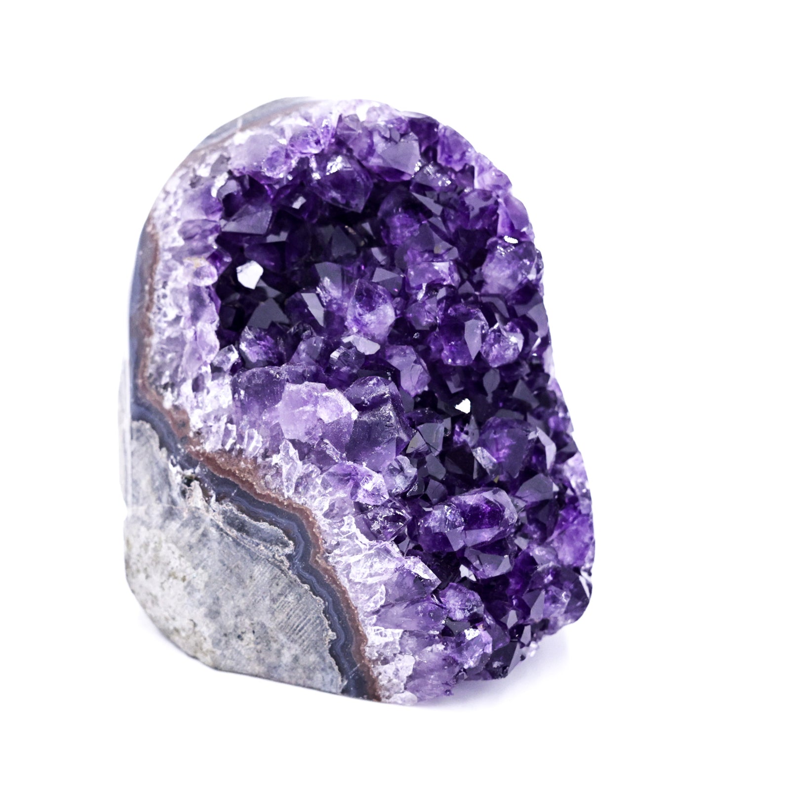 Mini géode d'améthyste