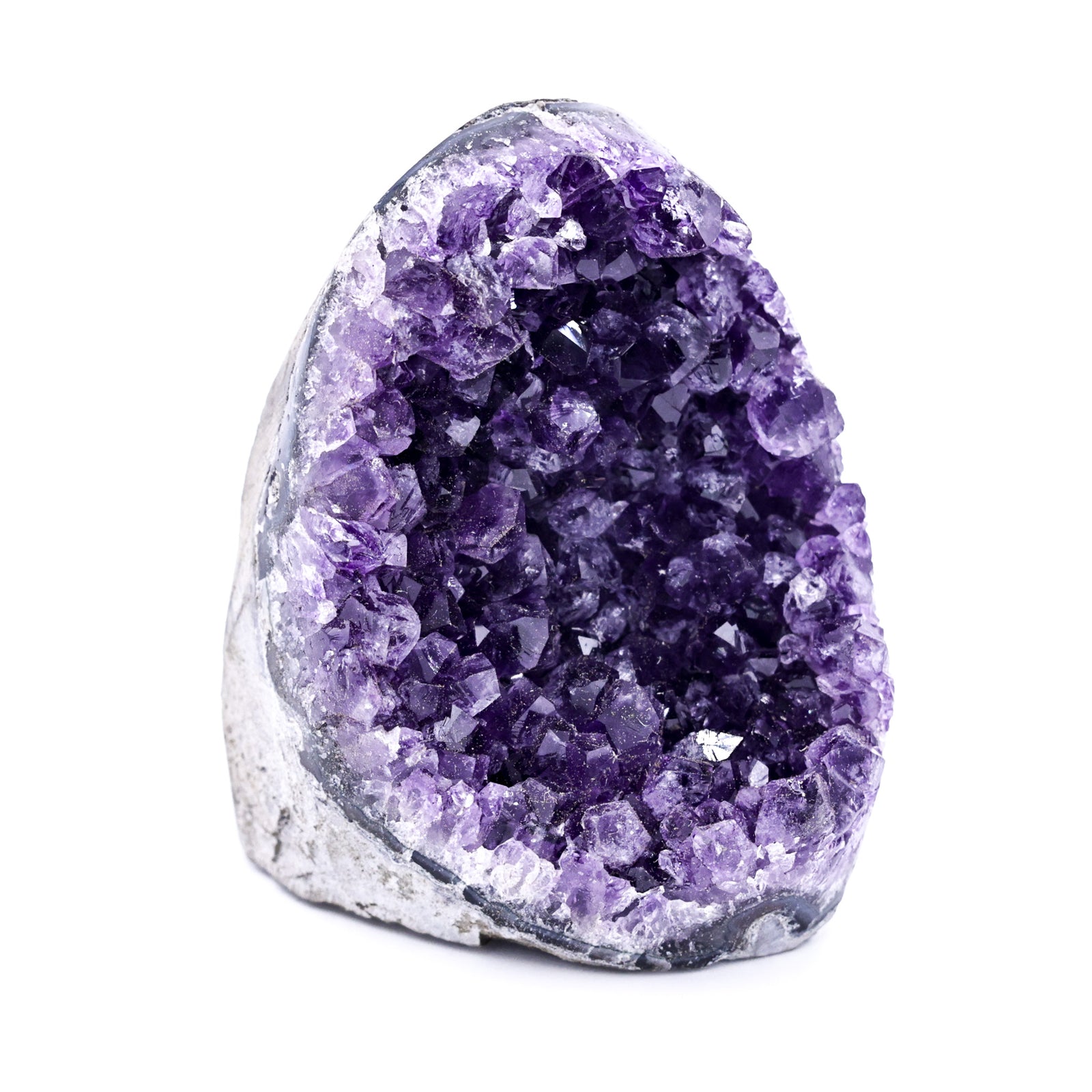 Mini géode d'améthyste