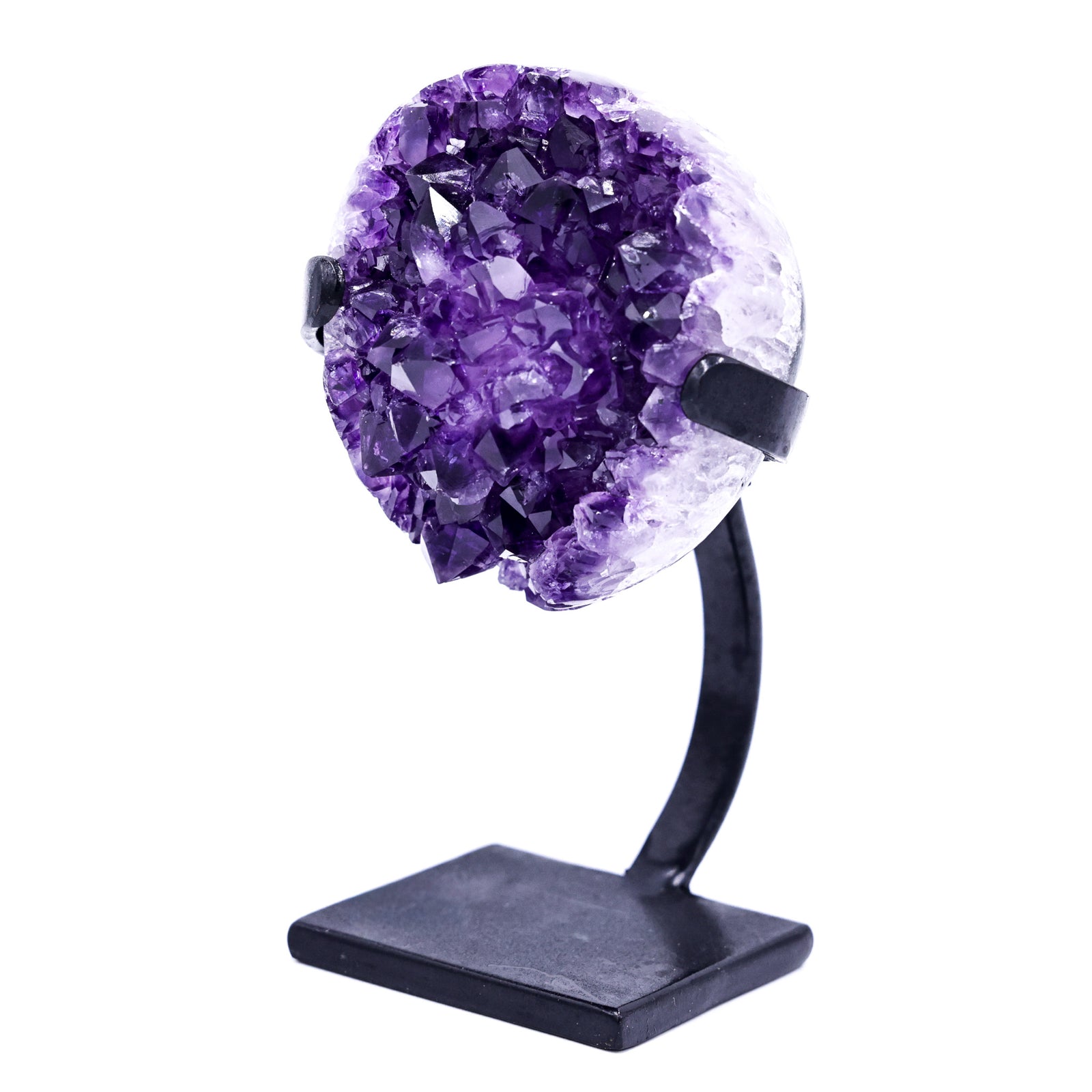 Mini Géode d'Améthyste sur socle