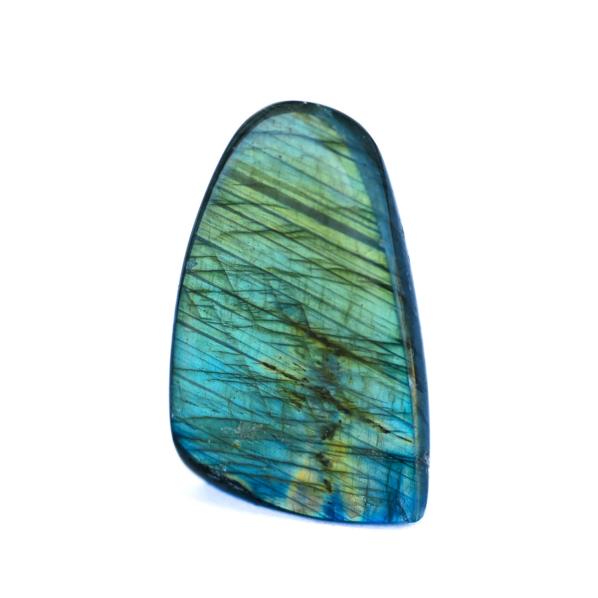 Labradorite Bleue Flash, Forme libre