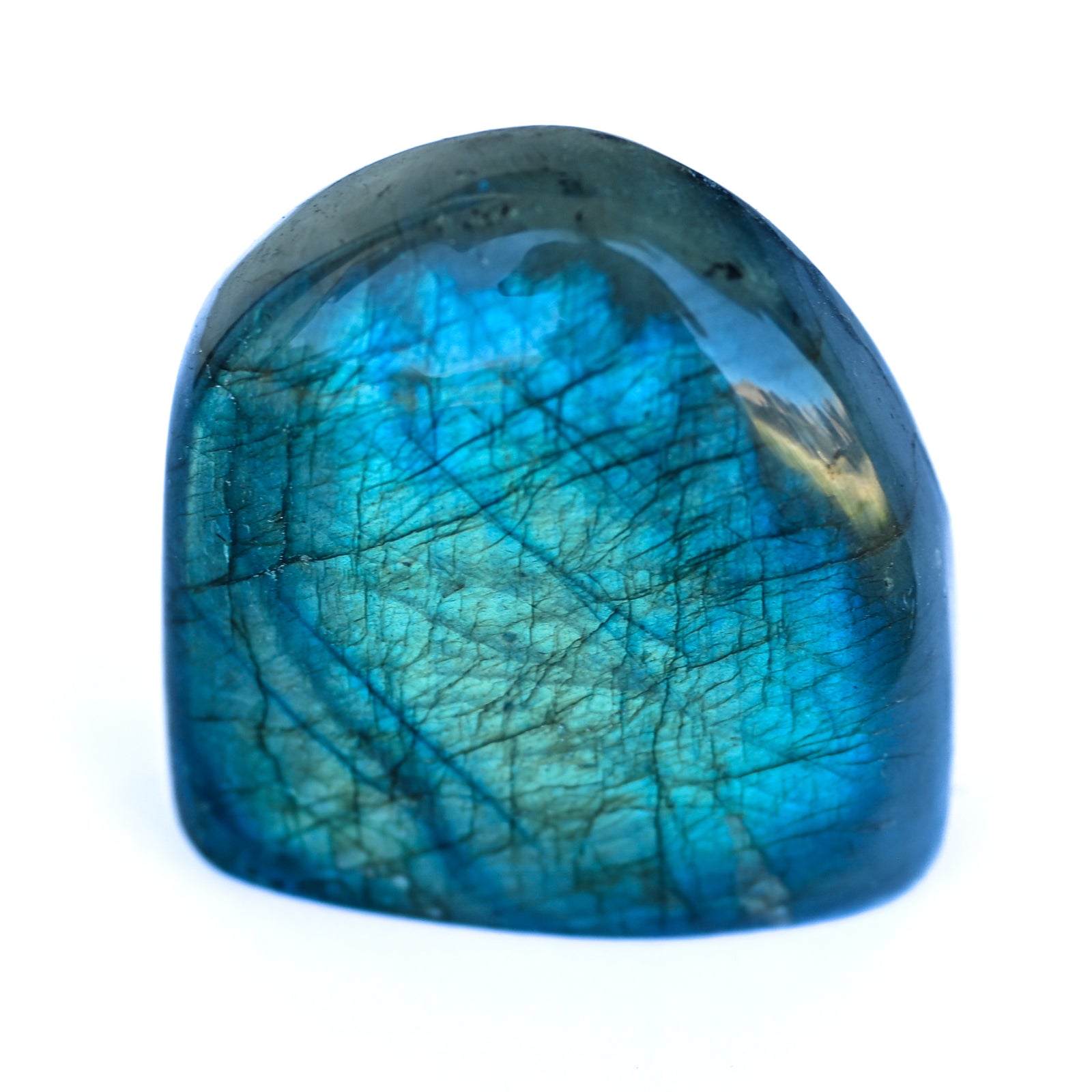 Labradorite Bleue Flash, Forme libre