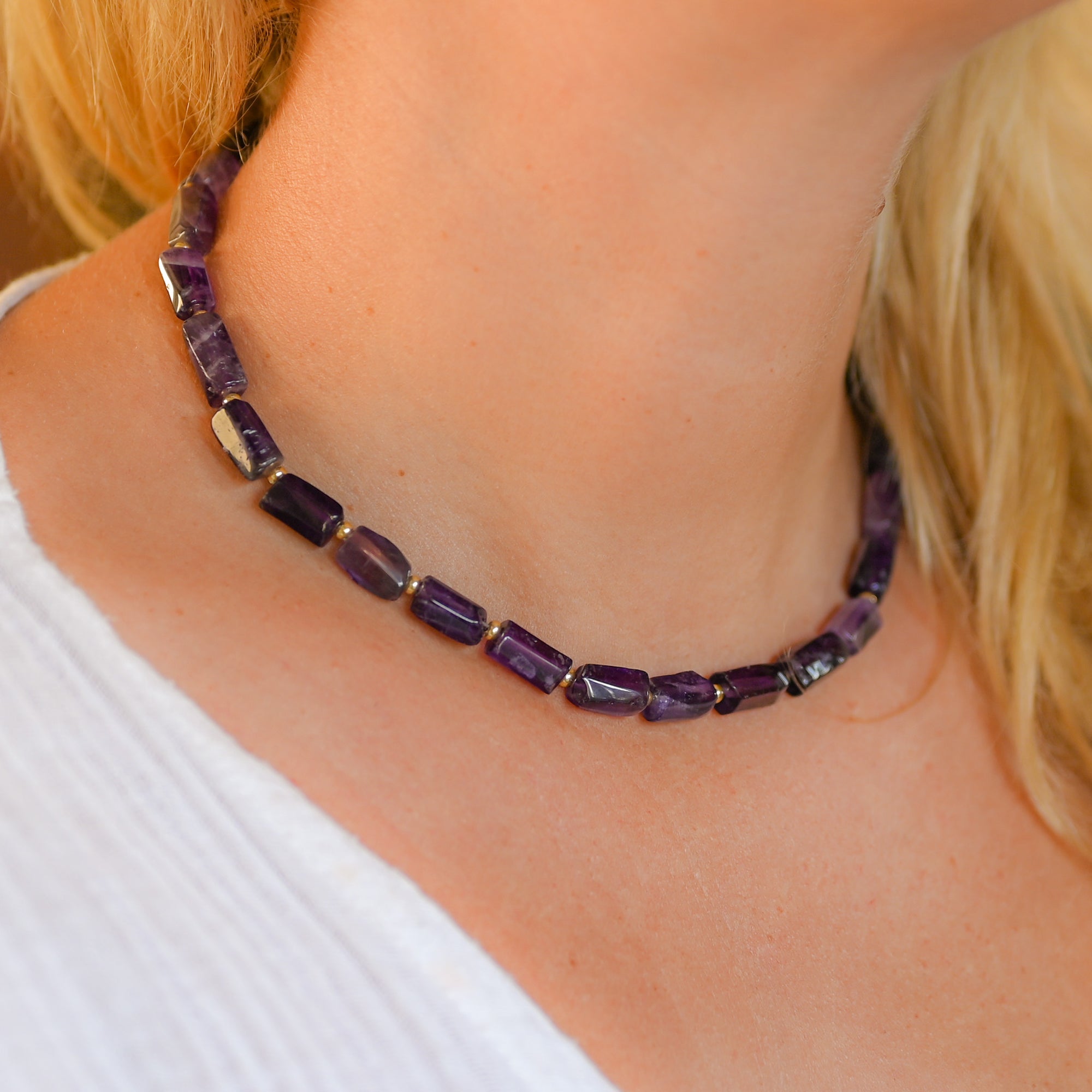 collier amethyste