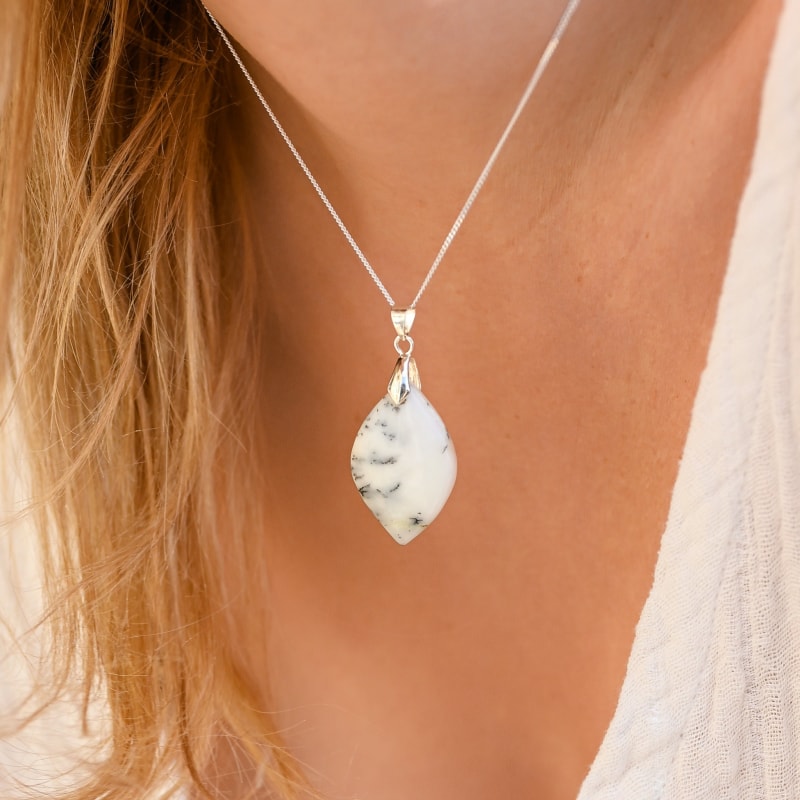 Agate Dendritique Pendentif | LS