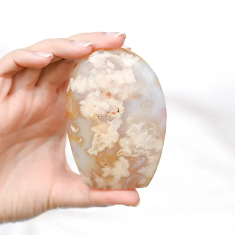 Agate fleur de cerisier