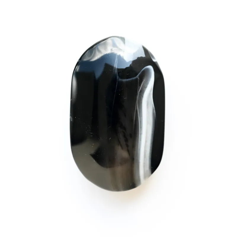 Agate Noire - Galet