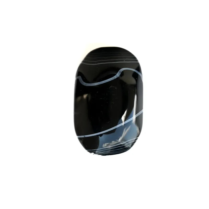 Agate Noire - Galet