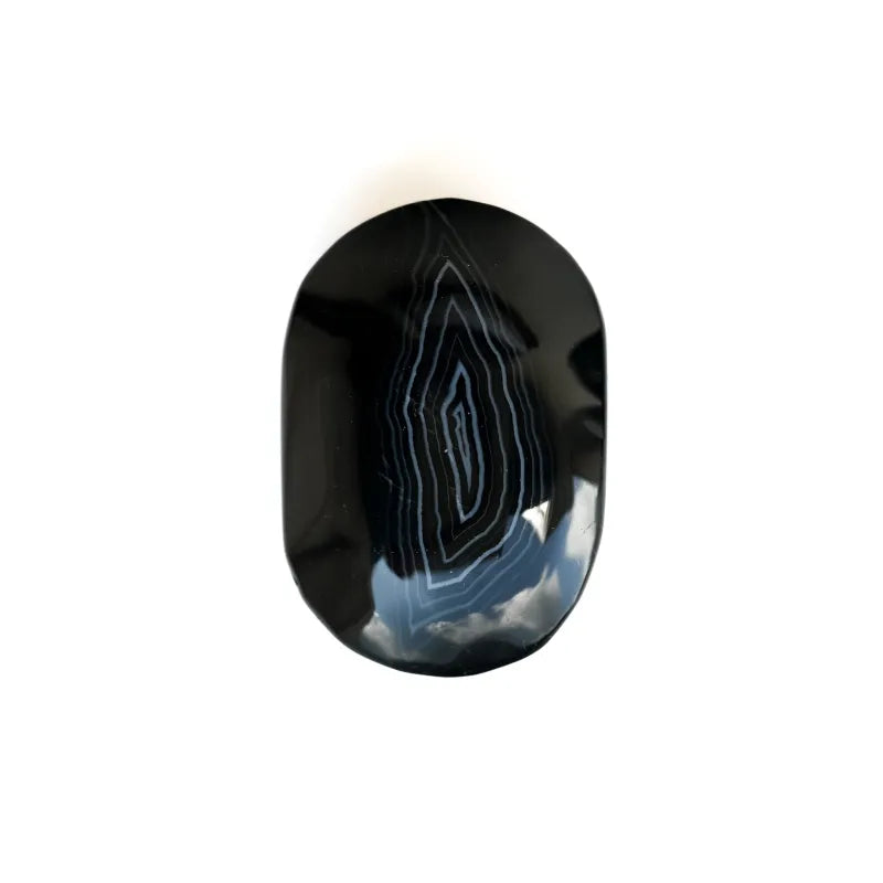 Agate Noire - Galet