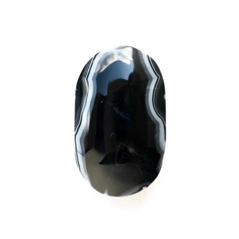 Agate Noire - Galet