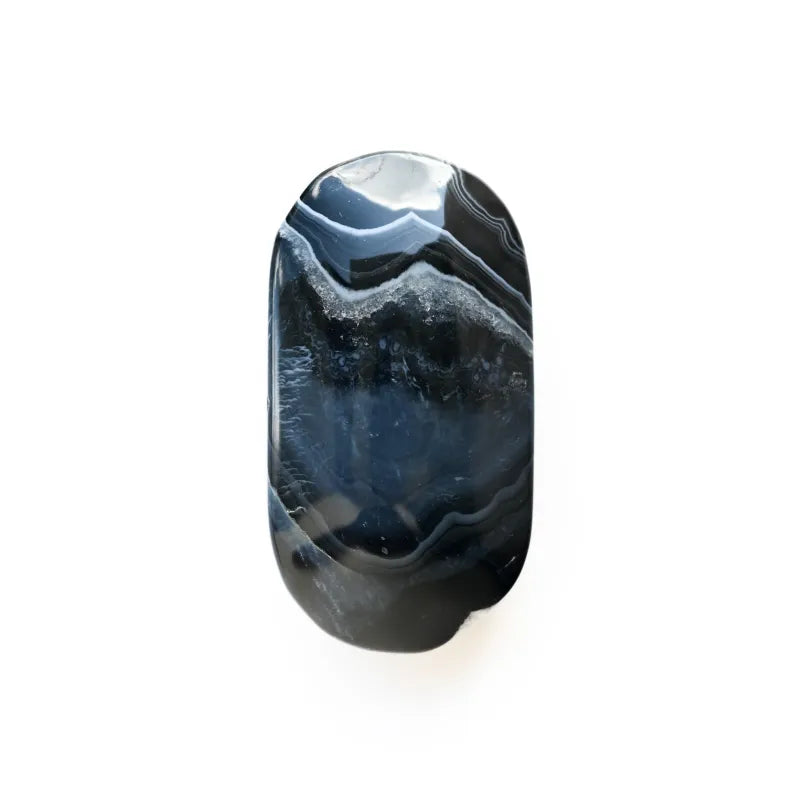 Agate Noire - Galet