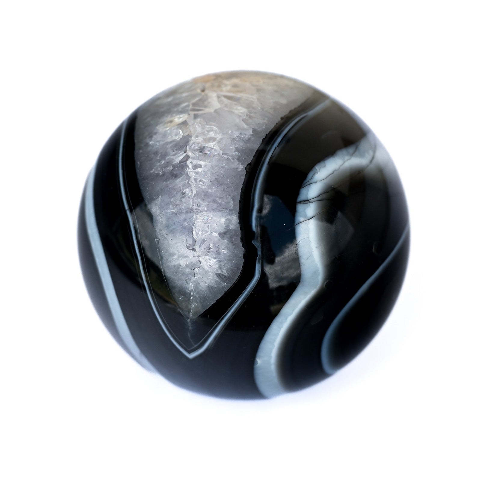 Agate Noire - Sphère