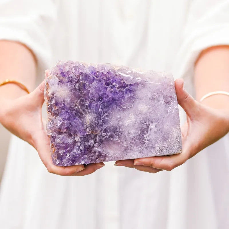 Amethyste Rose - Forme libre