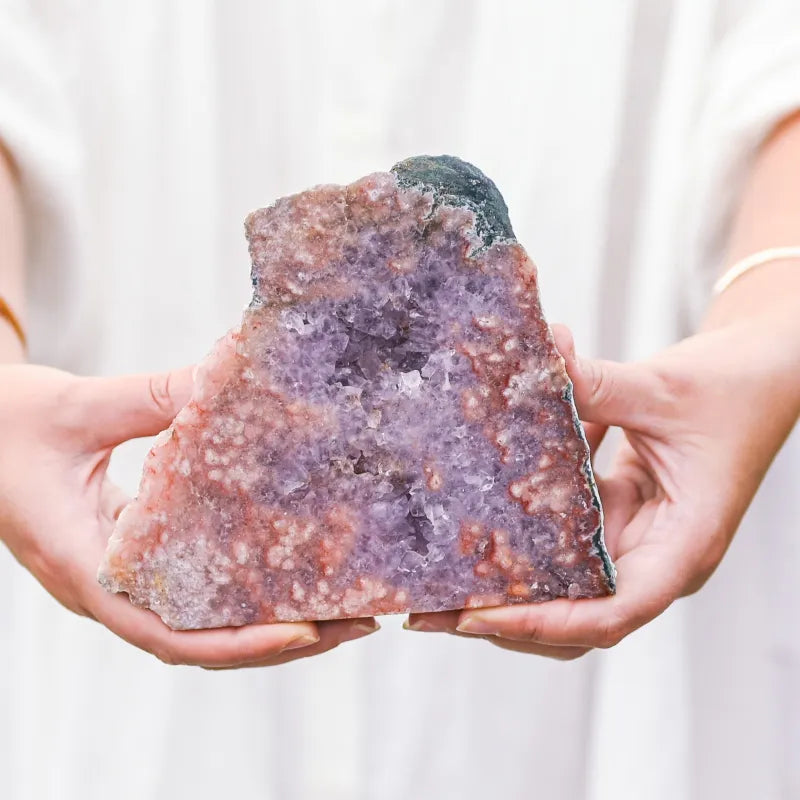 Amethyste Rose - Forme libre