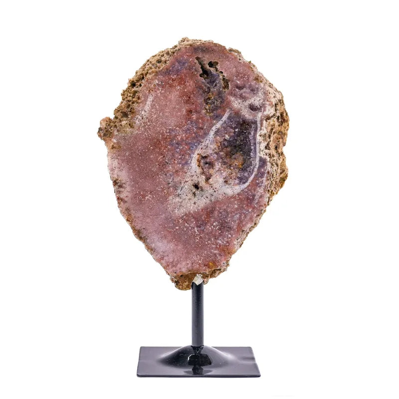 Amethyste Rose sur Socle