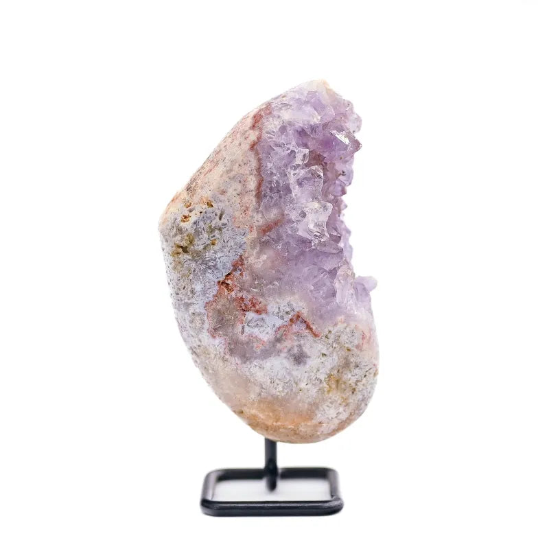 Amethyste Rose sur Socle