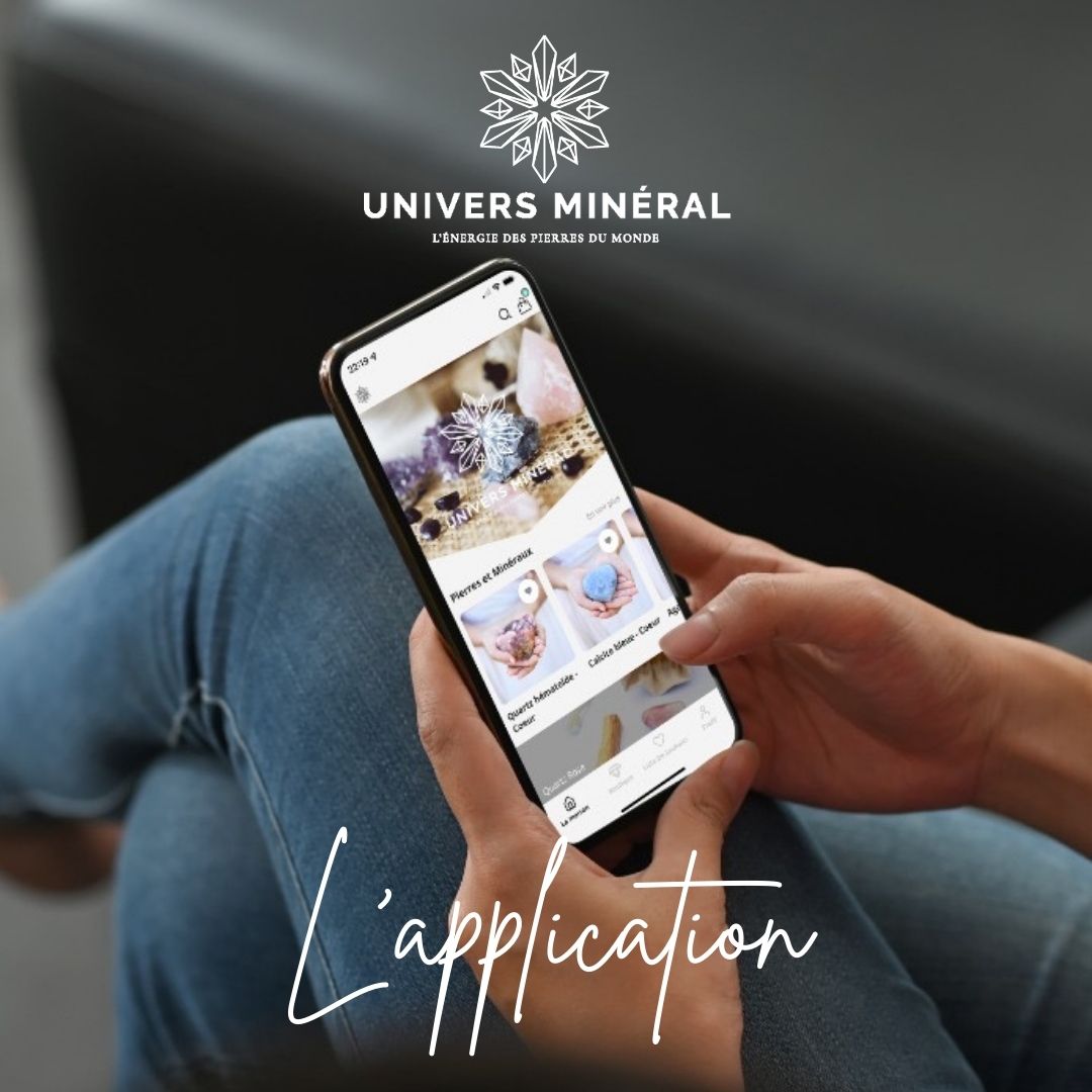 univers minéral application