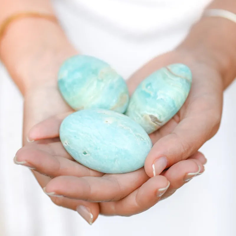 Aragonite Bleue - Galet