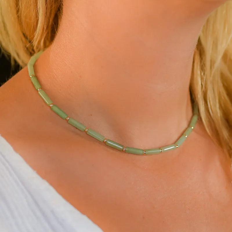 Aventurine - Collier Ras de Cou