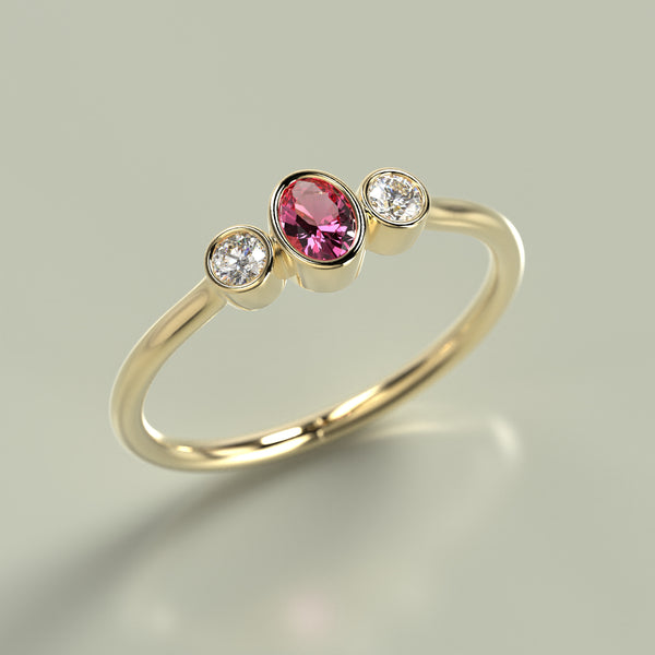 univers mineral bague de fiancailles