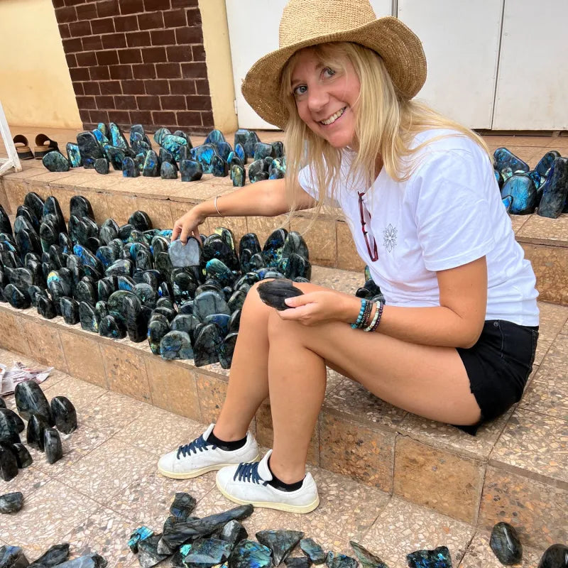 Bague en Labradorite