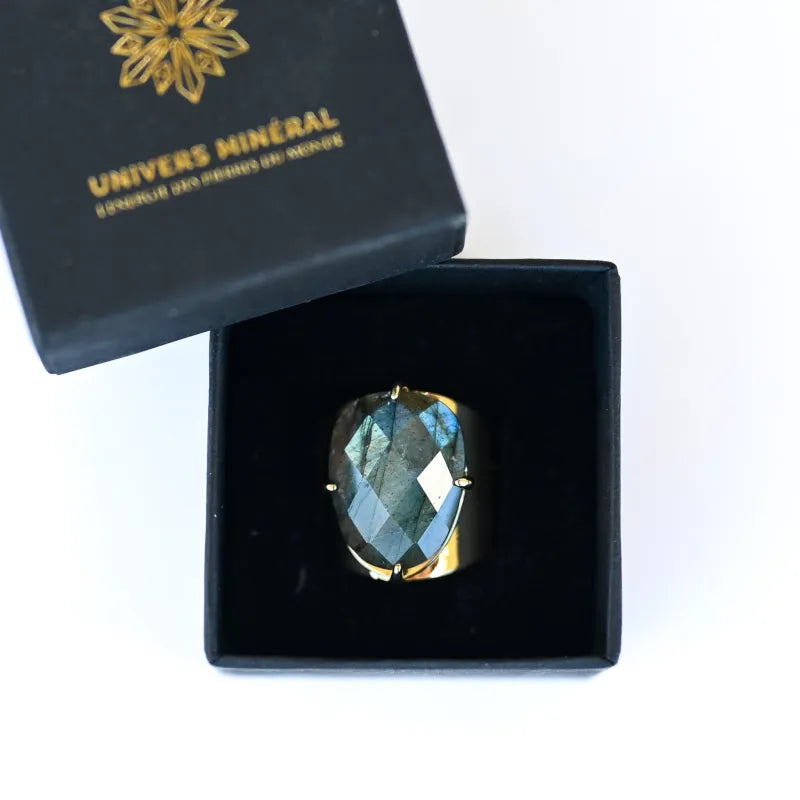 Bague en Labradorite
