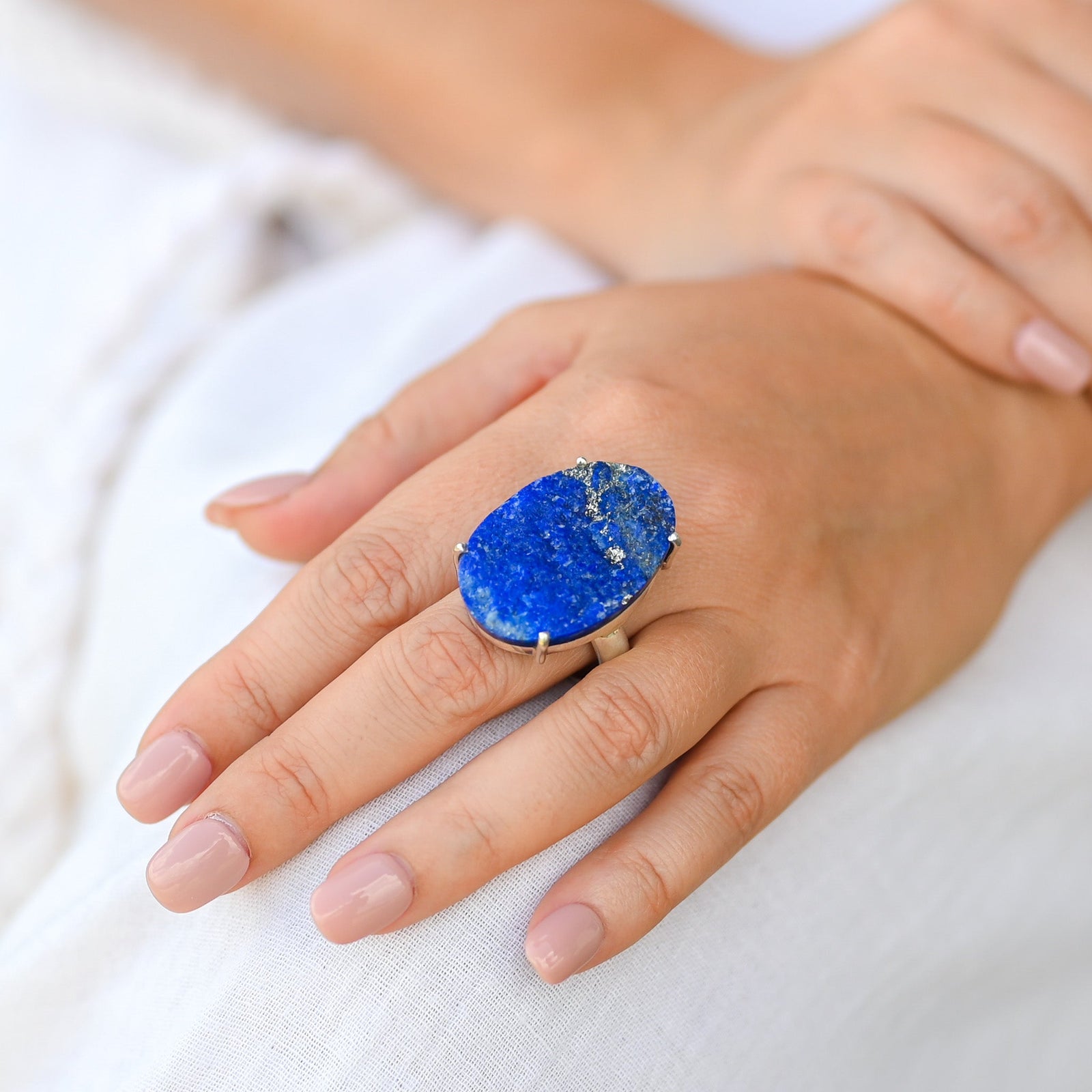 Bague en Lapis Lazuli