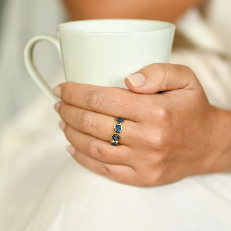 Bague Lapis Lazuli - Femme