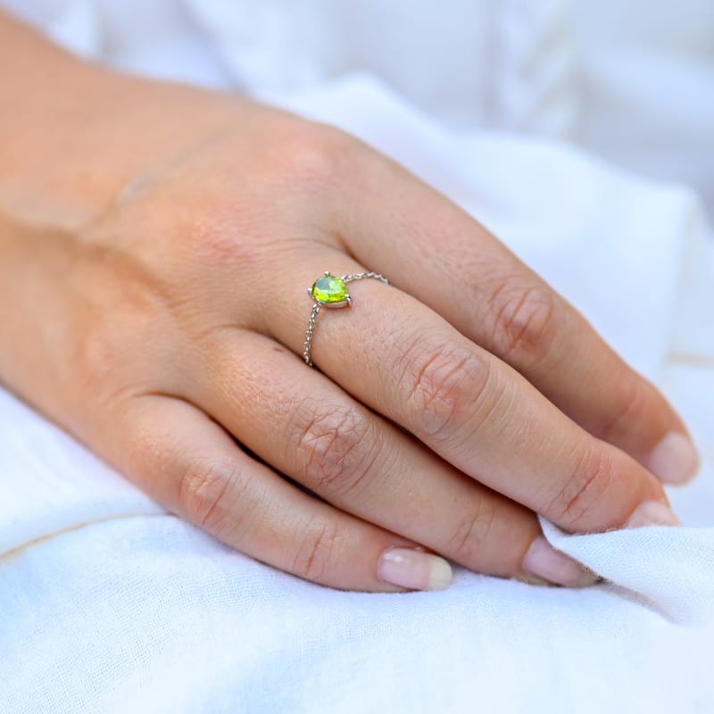 Bague Péridot | Univers Minéral