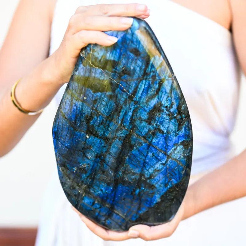 Bloc labradorite