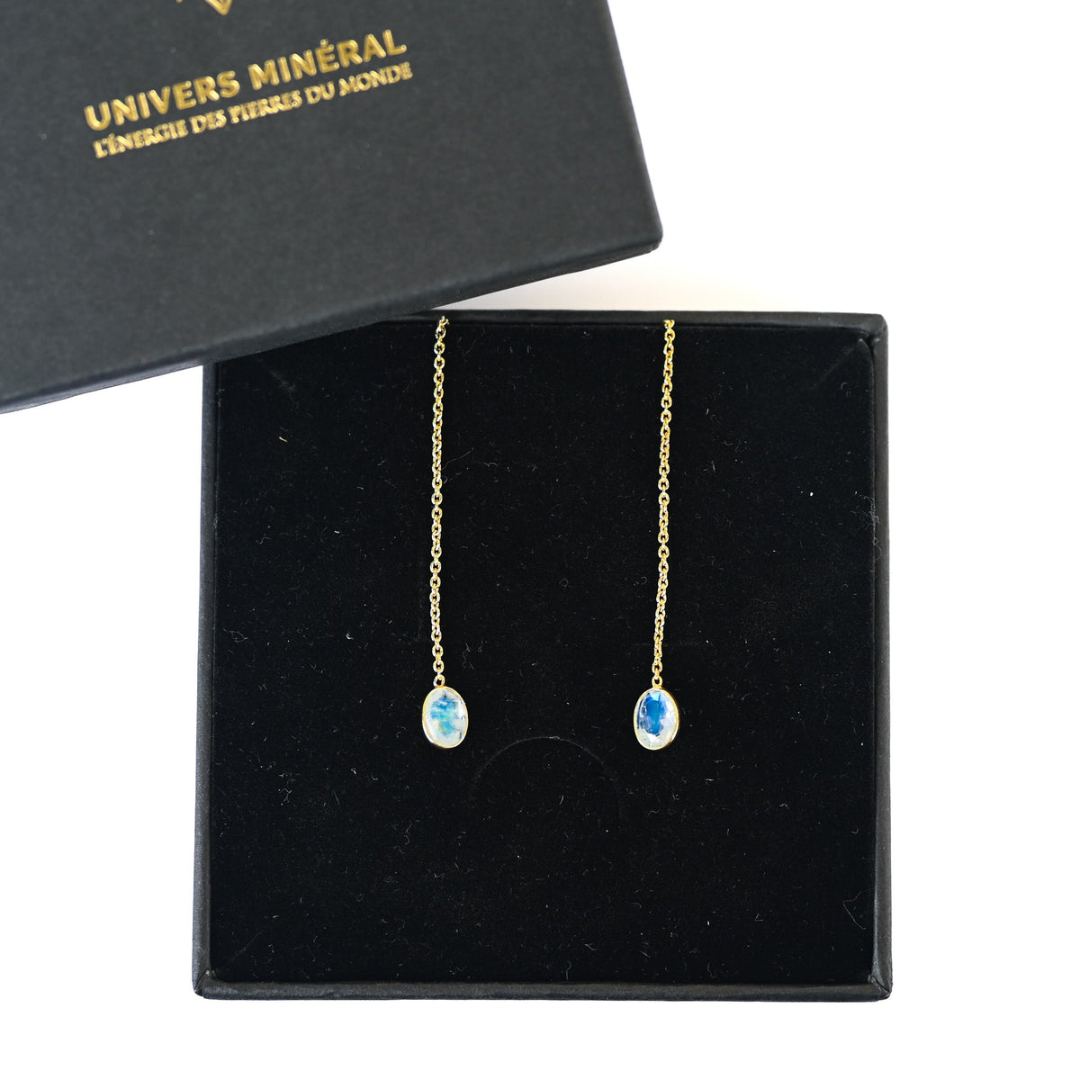 Boucle d’Oreille Femme Pierre de Lune