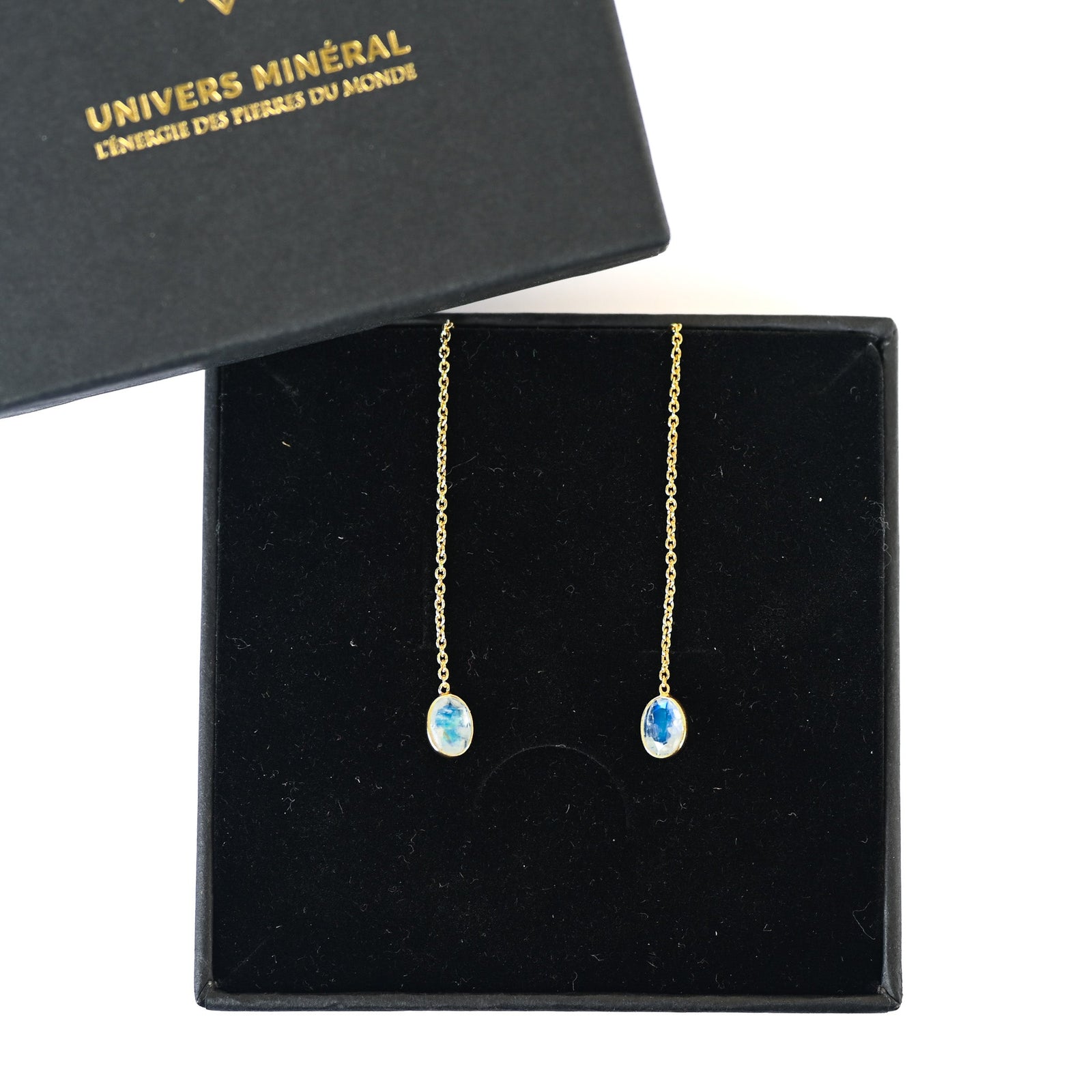 Boucle d’Oreille Femme Pierre de Lune
