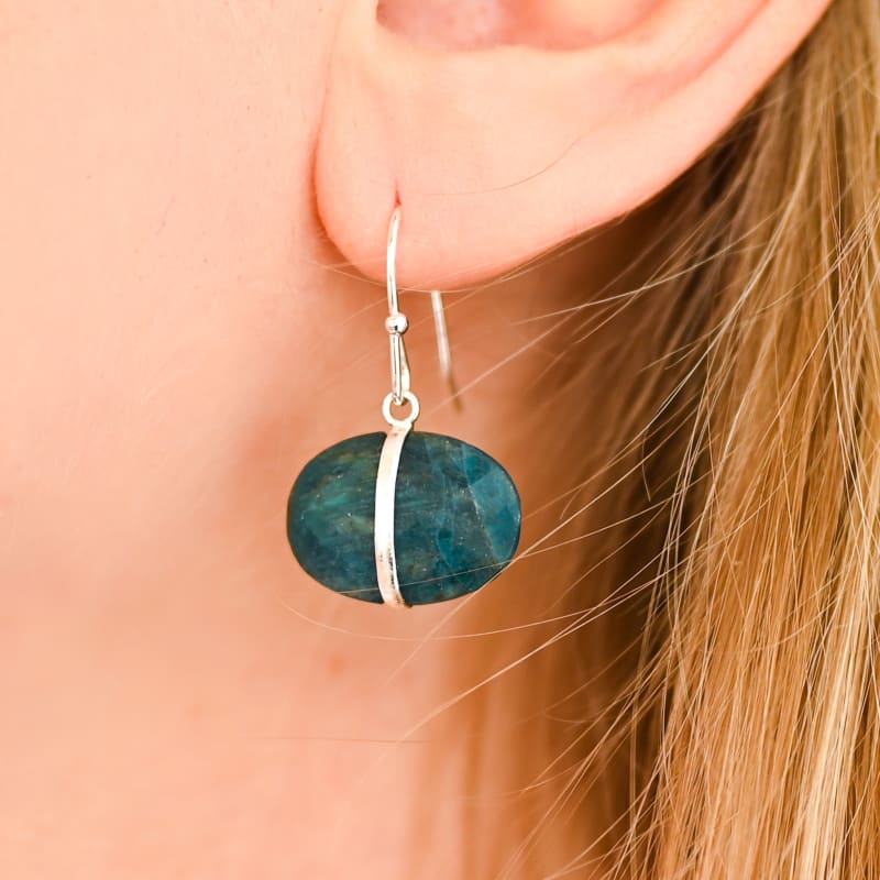 Boucles d’oreilles Apatite | SU1