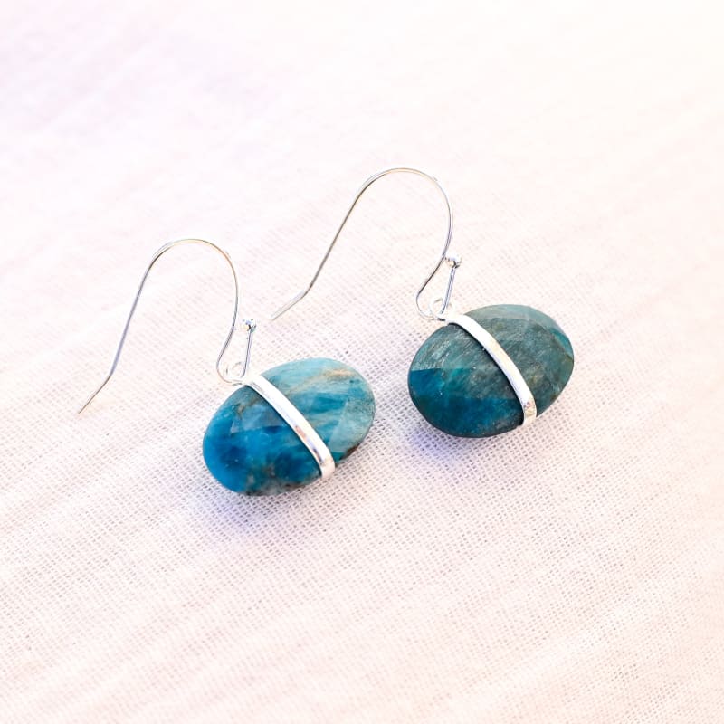 Boucles d’oreilles Apatite | SU1