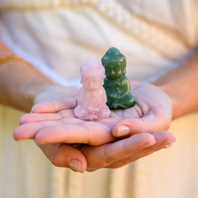 Bouddha Quartz Rose